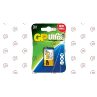 батарейка  "КРОНА"  лужна 9.0V прямокутна GP Ultra Plus Alkaline блістер