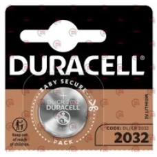 батарейка "таблетка" літієва 3.0V  CR2032  блістер Duracell