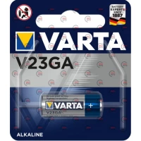 батарейка  "А 23"  щелочная 12V микропальчик Varta блистер (в брелок сигналки)