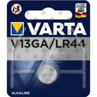 батарейка "таблетка" щелочная 1.5V  A76/LR44  Alkaline блист. Varta