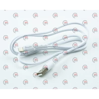 кабель для зарядки Avantis  USB - iPhone,  1м, 2.0А  белый, круглый Novel