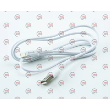 кабель для зарядки Avantis  USB - iPhone,  1м, 2.0А  белый, круглый Novel