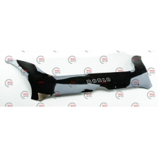 дефлектор капота (мухобійка) Fiat Doblo II 2010-2015  Restar / VIP