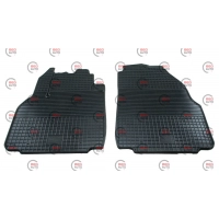 килимки салону Renault Scenic II, Grand Sceniз 2001-2009  борт 1см, євроклітинка, передні