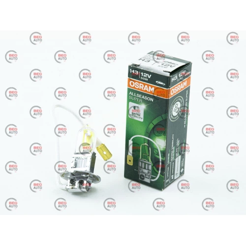 лампа H3 12V 55 W  OSRAM ALS+30% хамелеон