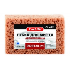 губка  19х12х7  прямокутна з великими порами PREMIUM в уп-ці CarLife