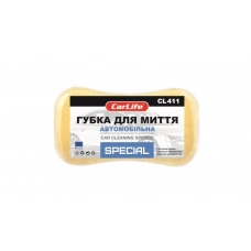 губка  22х12х6  фігурна середня з великими порами SPECIAL в уп-ці CarLife