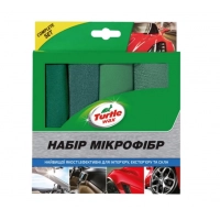 салфетка микрофибра профессиональная для наружной полировки (набор 4 шт) Turtle Wax