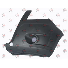 бампер Газель-NEXT передний с ПТФ  лев. часть