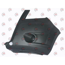 бампер Газель-NEXT передний без ПТФ  лев. часть