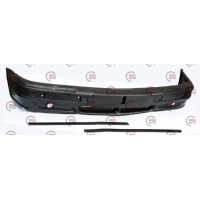 бампер 31105 передній  не фарбований в зб. з рез. накладк.