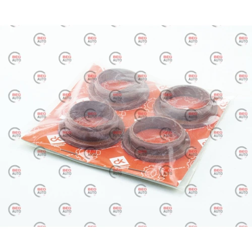 пильник головки 406 дв. кінцевика свічки низ. комплект н/з червоний (ДК)