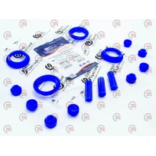 пыльник головки 406 дв. концевика свечи низ.+втулки+трубки (Авто Престиж) силик.р/к свечных колодцев