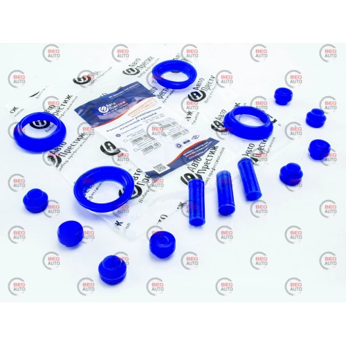 пильник головки 406 дв. кінцевика свічки низ.+втулки+трубки (Авто Престиж) р/к свічкових колодязів