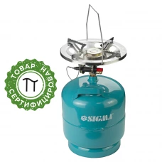 комплект газовый кемпинговый  8 л с пьезоподжигом Sigma