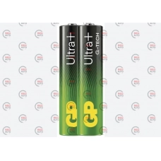 батарейка  AAA  щелочная 1.5V минипальчик GP Ultra Plus G-Tech Alkaline 2шт  пленка