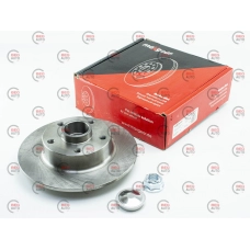 диск тормозной зад. Renault Megane III (260mm8mm)  (MAXGEAR)