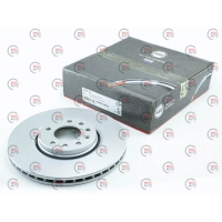 диск гальмівний пер. Opel Zafira/Corsa/Meriva (00-21)  (308mmx25mm)  (A.B.S.)