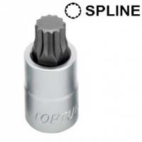 головка - вставка  SPLINE дванадцятипроменева 1/2" M14 х 55 мм
