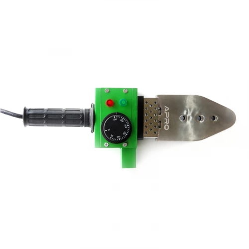 паяльник для полипропиленовых труб 20, 25, 32, 40, 50, 63мм, 800Вт  0-300°С (метал кейс) Apro