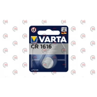 батарейка "таблетка" литиевая 3.0V  CR1616  блист. Varta