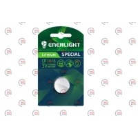 батарейка "таблетка" литиевая 3.0V  CR1616  блист. Enerlight