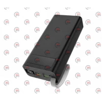 повербанк 30000 mAh, 2 USB выхода, заряд через MicroUSB/Type-C/iPhone, индикатор заряда, черный