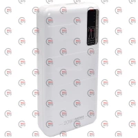 повербанк 20000 mAh, 1 USB выход, заряд через MicroUSB/Type-C, индикатор заряда, белый  Remax