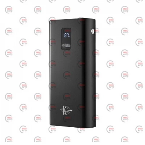 повербанк 20000 mAh, 2 USB выход, заряд через MicroUSB/Type-C, индикатор заряда