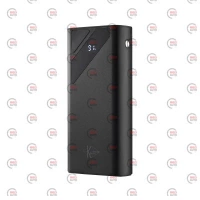 повербанк 20000 mAh, 2 USB выход, заряд через MicroUSB/Type-C, индикатор заряда