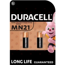 батарейка  "А 23"  лужна 12V мікропальчик Duracell MN21 блістер (у брелок сигналки) 2шт