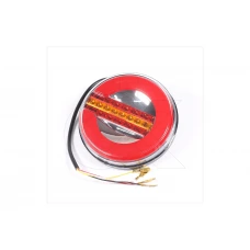 фонарь прицепа,трактора,комбайна круглый 3 секц. LED (ДК)