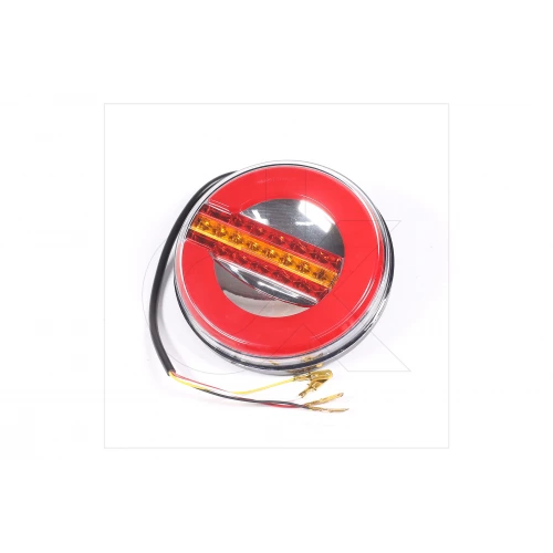 фонарь прицепа,трактора,комбайна круглый 3 секц. LED (ДК)