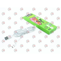 кабель для заряджання Avantis  USB - Type-C, 1,2м, 5.0А  білий, круглий силіконове обплет. QC Super