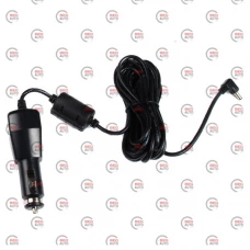 зарядное устройство от прикуривателя для видеорегистратора Gazer 4м, 5В/0,7А с кругл разъ. (под зак)