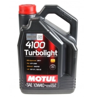 олива Motul 10W-40 4100 Turbolight (4л)