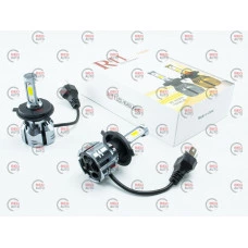 лампа LED H4 12V-24V T11 6500K 24W  радиатор с вентилятором