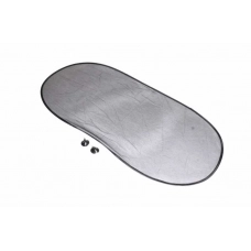 шторка солнцезащитная на присосках на задн. стекло 100х50см  овал  Dk