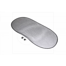 шторка солнцезащитная на присосках на задн. стекло 100х50см  овал  Dk