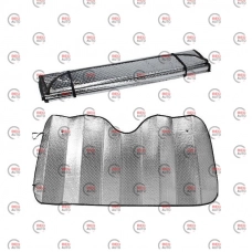 шторка солнцезащитная зеркальная Steel Power (150x70см) L