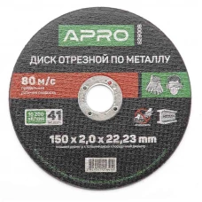 круг отрезной по металлу 150 х 2,0 мм Apro