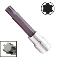 головка - вставка  RIBE шестилучевая 1/2" M12 х 100 мм