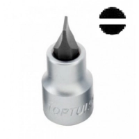 головка - вставка  SL шлицевая 1/4"  5.5 х 37 мм