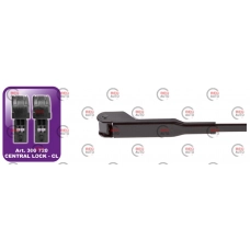 адаптер щетки дворн. ALCA 6/8 Central Lock (2шт)