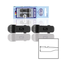 адаптер щітки склоочисника ALCA 6/8 Flat Tab (2шт)
