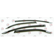 ветровик Chevrolet Aveo I,II (T200) сед 2002-2008 (скотч) ACRYL-AUTO
