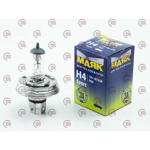 лампа H4 12V100/90 (45) Маяк