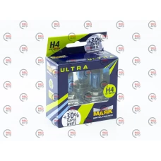 лампа H4 12V100/90 (43) Маяк Super White+30% 4000K (2шт)