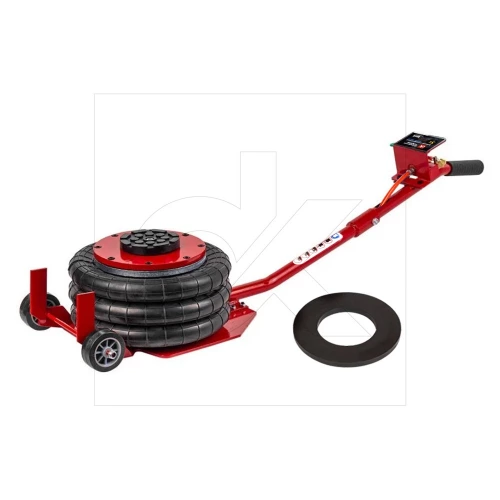 домкрат  пневматический  3,0т, 150-400мм, 3 подушки, ручка 750мм, клапан