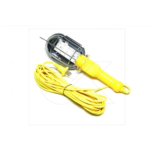 фонарь-переноска диодный  12 LED 220В, 5м, крючок Dk